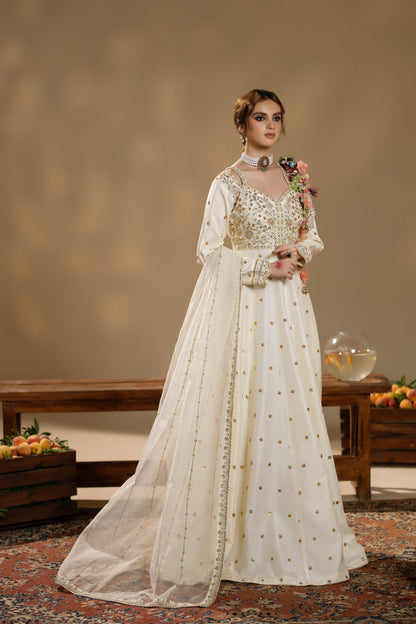 Jabeen- Heavy full flair Frock