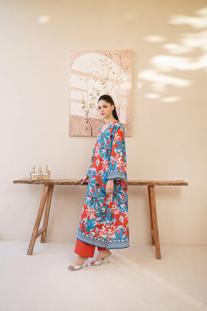 Kaiza | Printed with Hand-embellished work