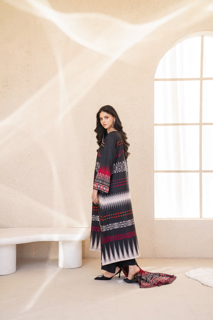 Selara | Printed with Hand-embellished work