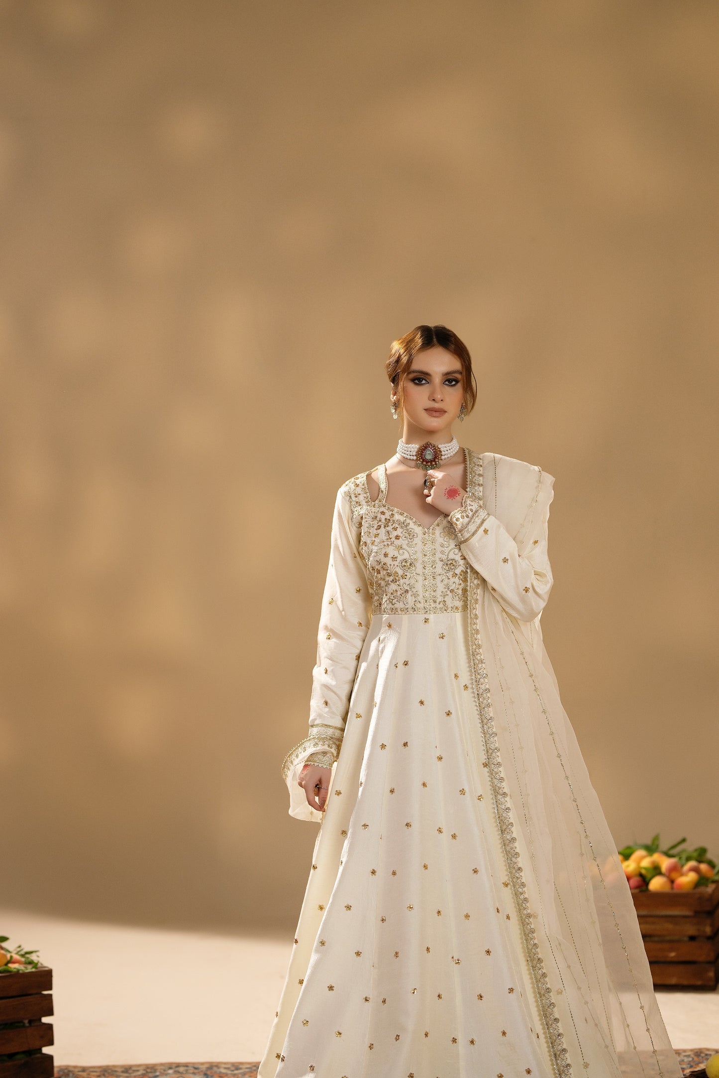 Jabeen- Heavy full flair Frock