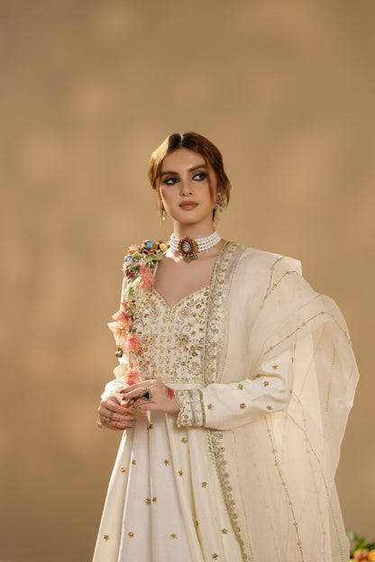 Jabeen- Heavy full flair Frock