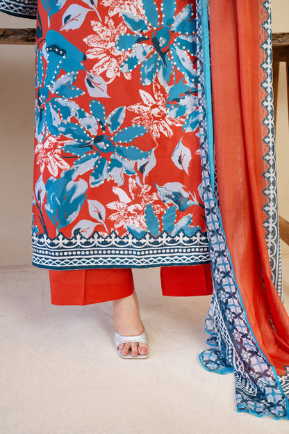 Kaiza | Printed with Hand-embellished work