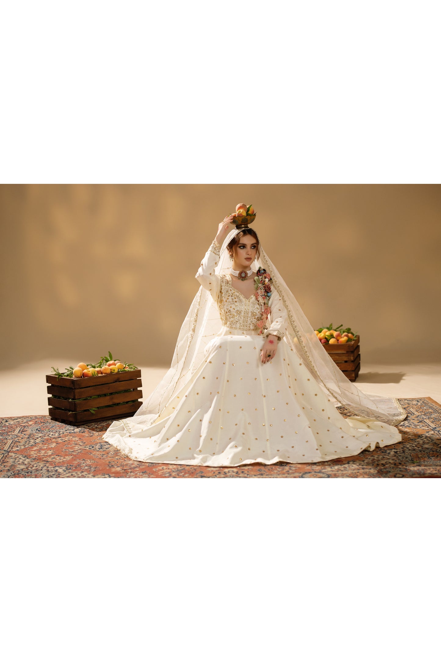 Jabeen- Heavy full flair Frock
