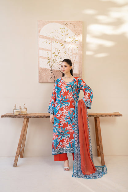 Kaiza | Printed with Hand-embellished work