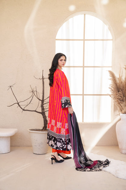 Zeenat | Printed with Hand-embellished work