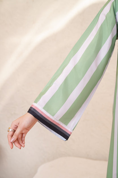 Arwina | Printed with Hand-embellished work